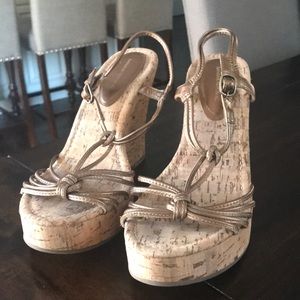 Banana Republic Cork Wedges